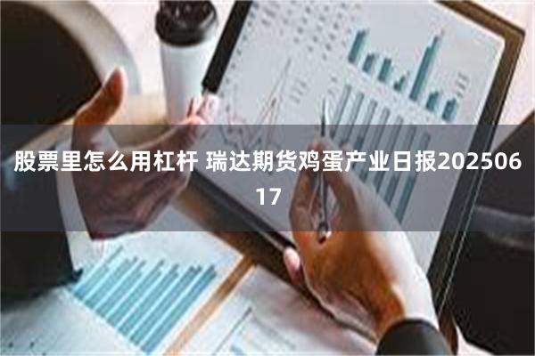 股票里怎么用杠杆 瑞达期货鸡蛋产业日报20250617