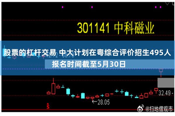 股票的杠杆交易 中大计划在粤综合评价招生495人 报名时间截至5月30日